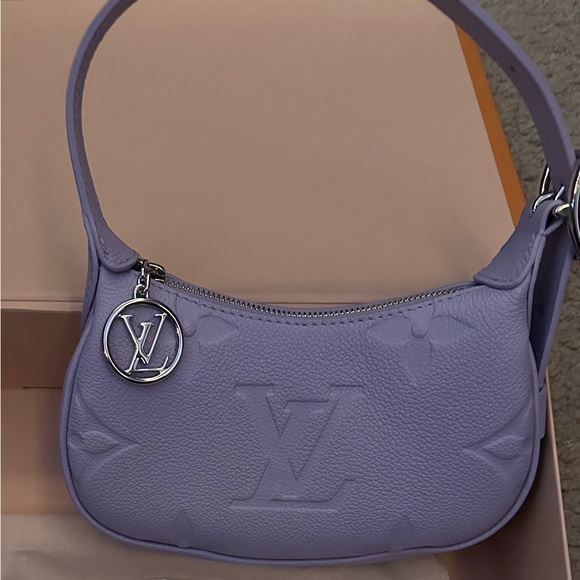 NEW IN BOX Louis Vuitton Mini Moon Bag in Iris - Picture 8 of 9